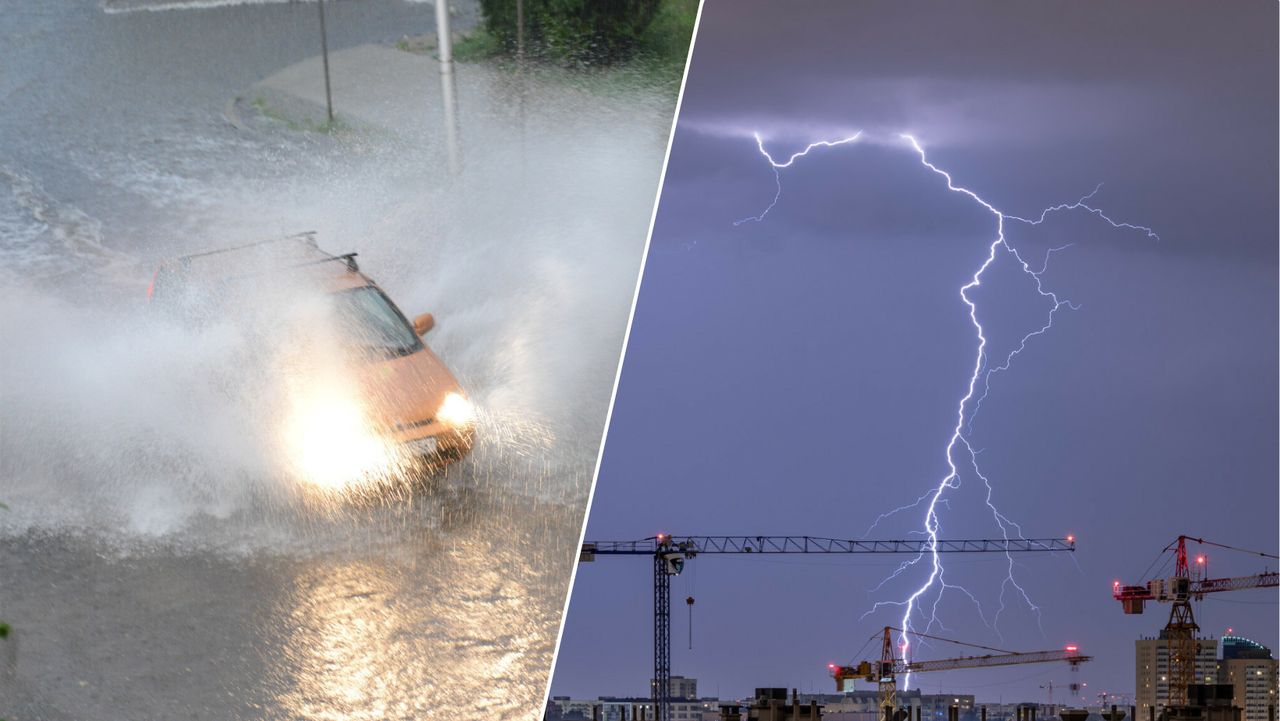 Nadchodzi żywioł. Zapowiadają gwałtowne burze z gradem