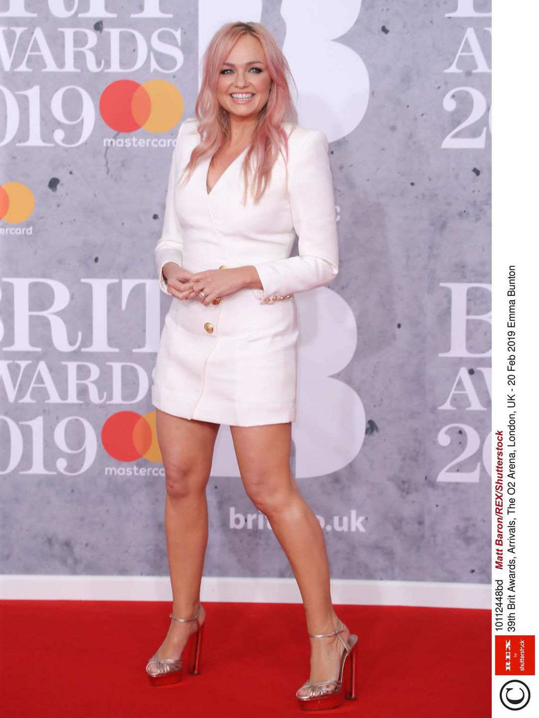 Emma Bunton - Brit Awards 2019