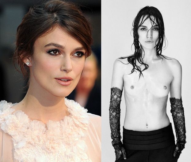 Keira Knightley POZUJE TOPLESS, by sprzeciwić się retuszowi!