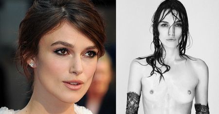 Keira Knightley POZUJE TOPLESS, by sprzeciwić się retuszowi!