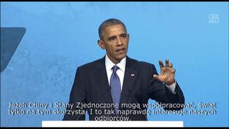 Obama zadowolony z zacieśniania więzi z Chinami