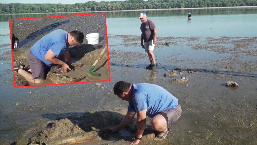 Wyschnięte dno Dunaju odsłoniło tajemnicę. Odkrycie sprzed ok. 4000 lat