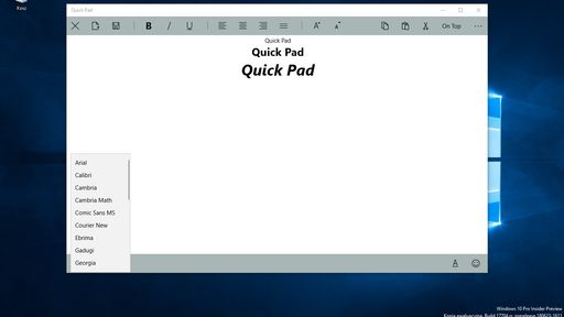 Quick Pad