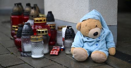 Oluś się już nimi nie pobawi. Poruszający widok po tragedii