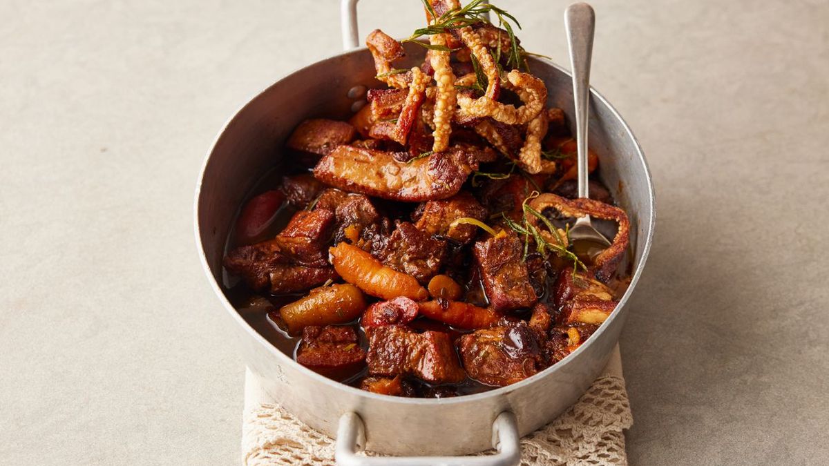 Wieprzowina z suszonymi śliwkami 