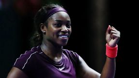 Mistrzostwa WTA: Sloane Stephens pokonała gigantyczną niemoc. Amerykanka zagra o tytuł