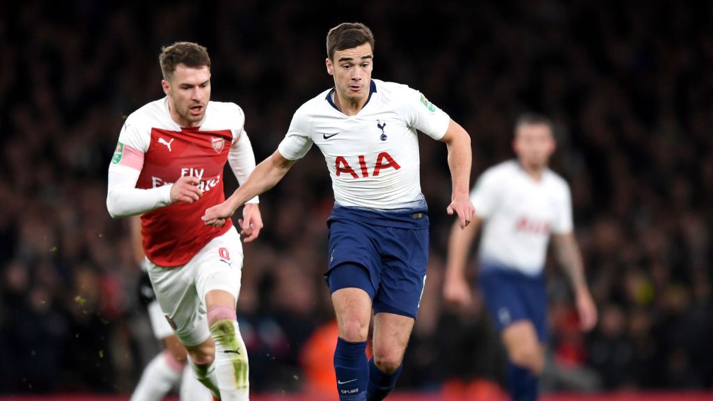 Getty Images / Shaun Botterill / Na zdjęciu: Aaron Ramsey i Harry Winks