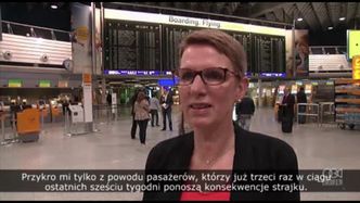 Setki lotów odwołano z powodu trzydniowego strajku pilotów Lufthansy.