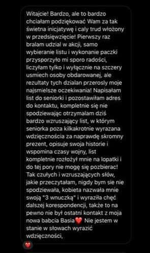 "Święty Mikołaj dla seniora"