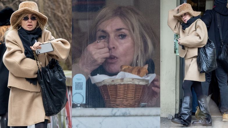 Monika Olejnik "przyłapana" na śniadaniu na mieście