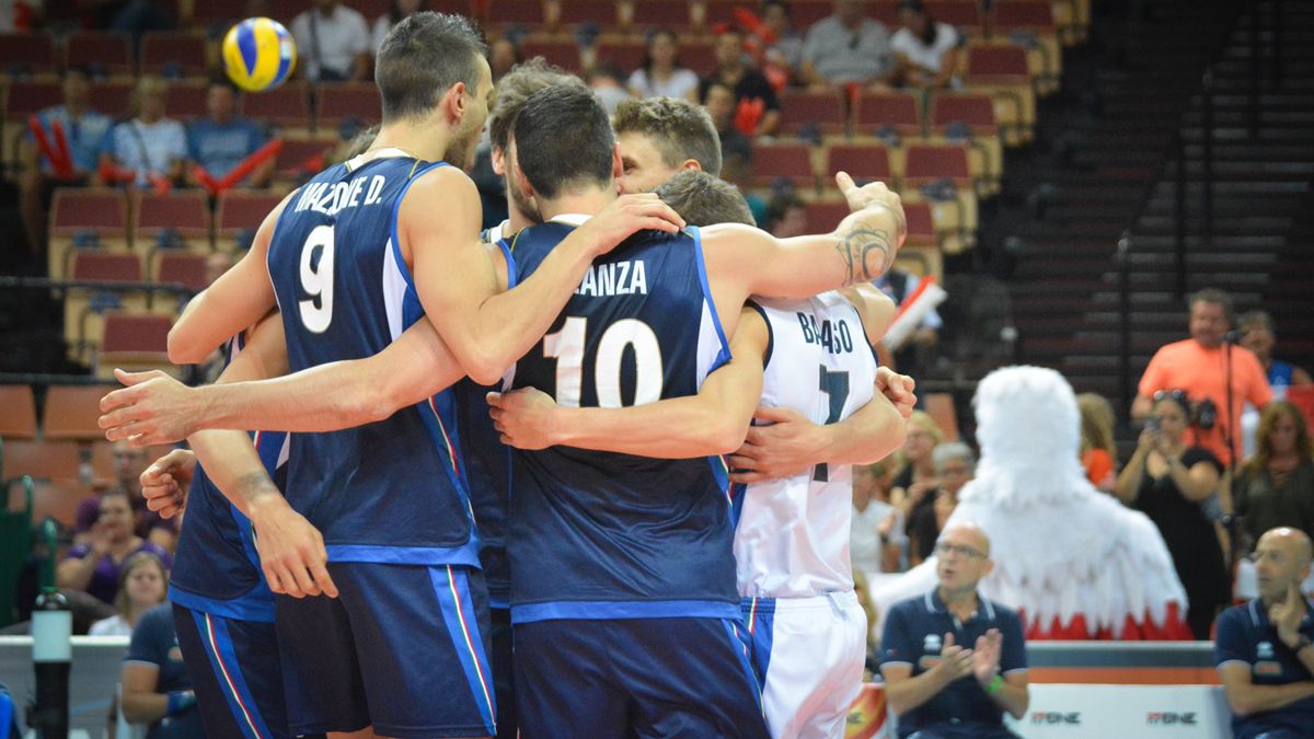 WP SportoweFakty / Roksana Bibiela / Reprezentacja Włoch siatkarzy