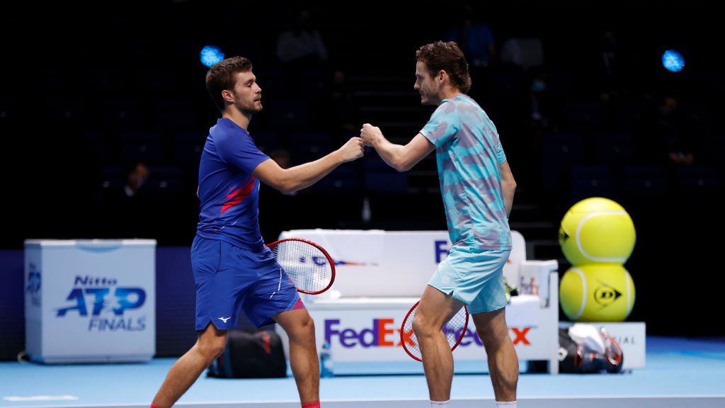 Getty Images /  Clive Brunskill / Na zdjęciu: Nikola Mektić i Wesley Koolhof
