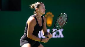 Indian Wells: Aryna Sabalenka poznała rywalkę. To kwalifikantka