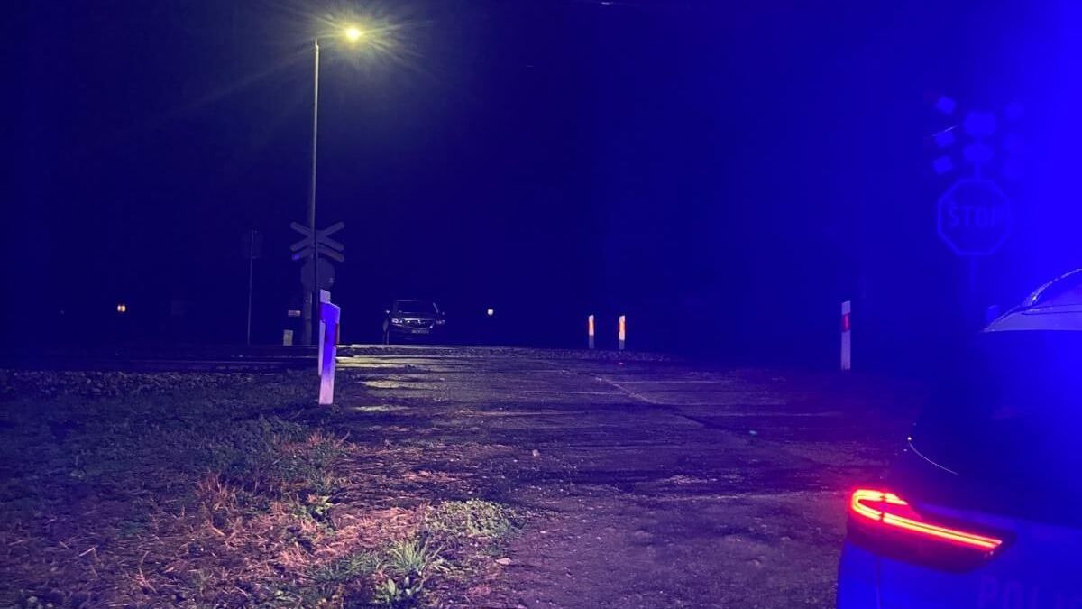 Wypadek na torach w miejscowości Minkowice Kolonia