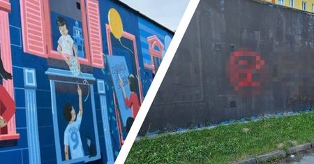 Zniszczyli symboliczny mural w Lublinie. Tłumaczą, że nie wiedzieli, co zamalowują