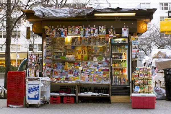 34 klimatyczne stoiska z Nowego Jorku