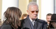 Dawno niewidziany mąż Elżbiety Zającówny. Krzysztof Jaroszyński wziął udział w pożegnaniu żony w Warszawie