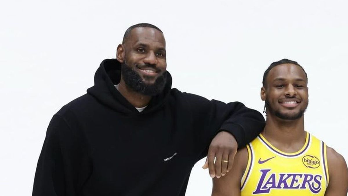 Zdjęcie okładkowe artykułu: Instagram / LeBron James / LeBron James z synem Bronnym