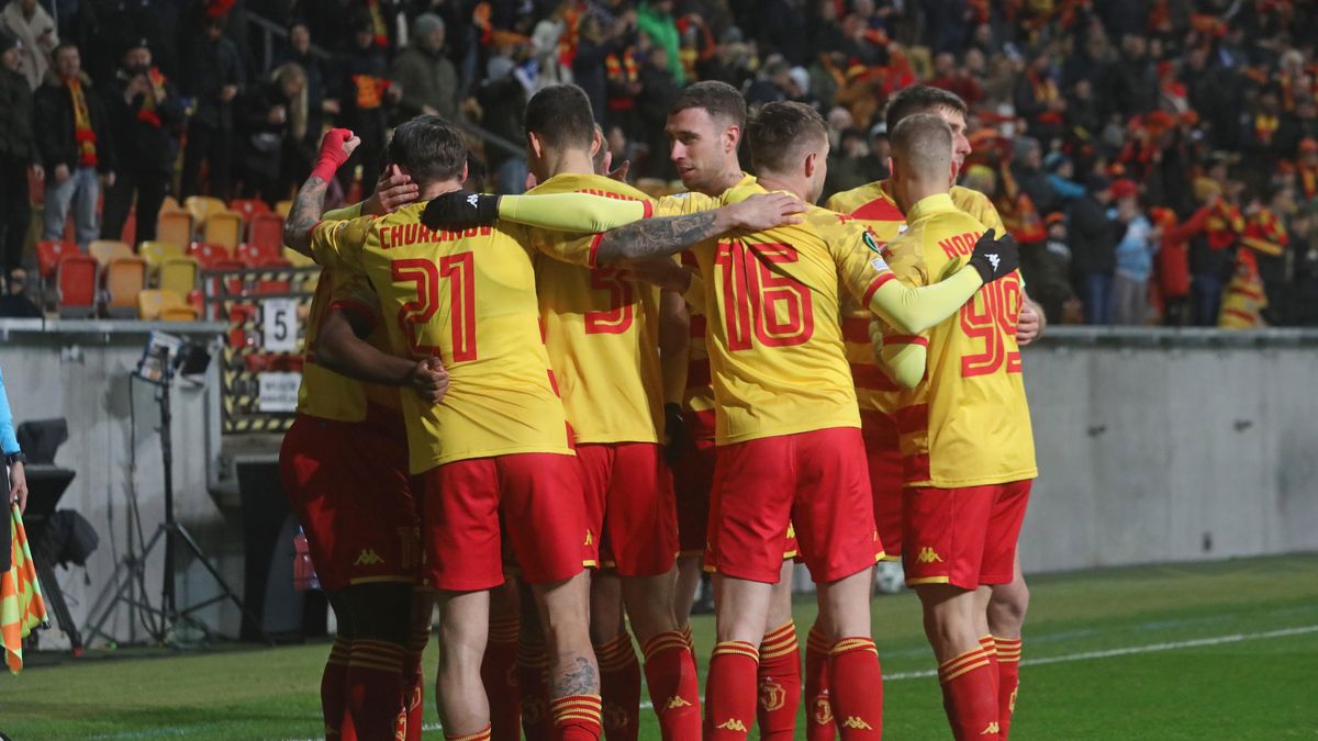 PAP / Artur Reszko / Na zdjęciu: Jagiellonia Białystok