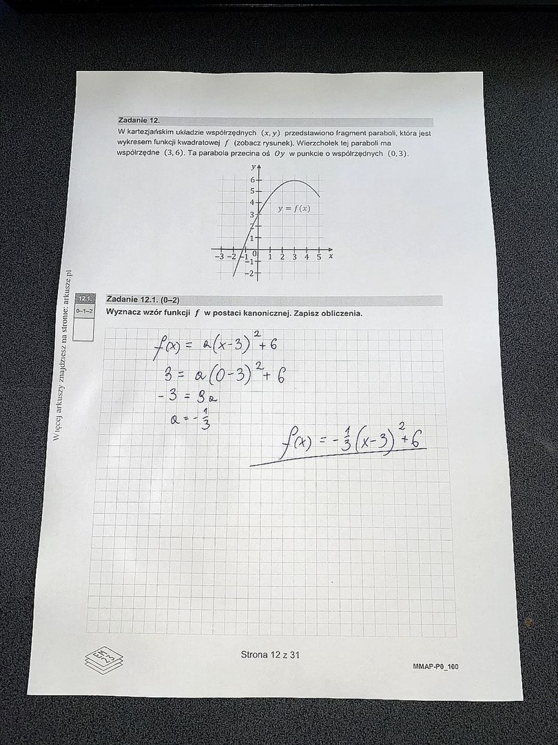 Matura 2025 z matematyki - rozwiązania i odpowiedzi do arkusza C