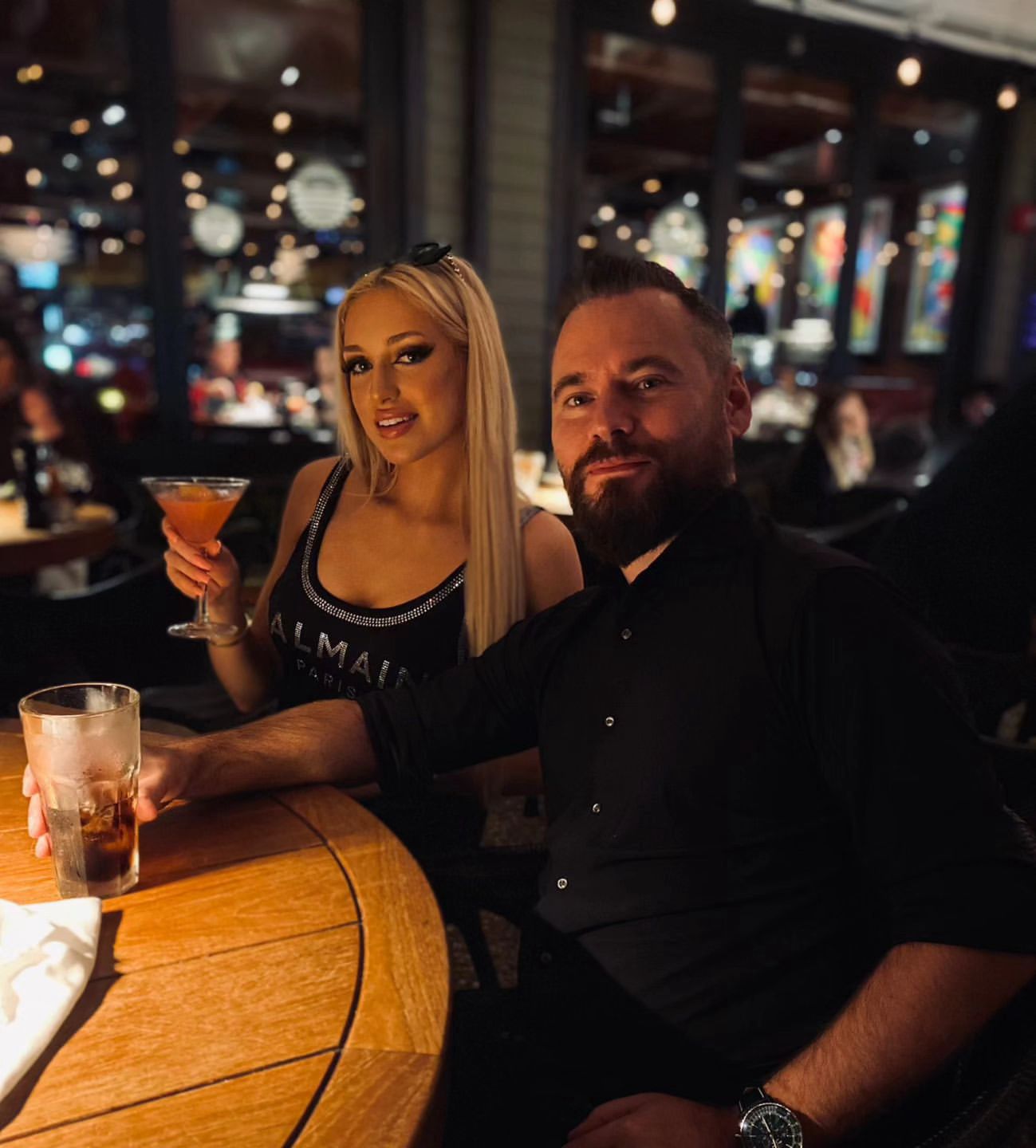 Caroline Derpienski i Krzysztof Stanowski