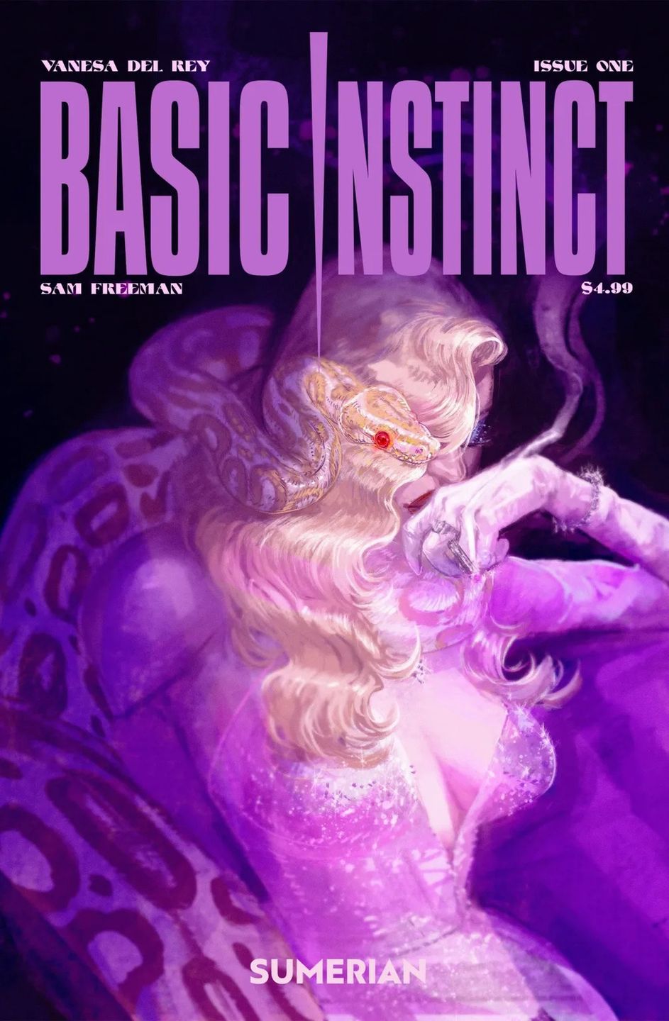 Okładka komiksu "Nagi instynkt"