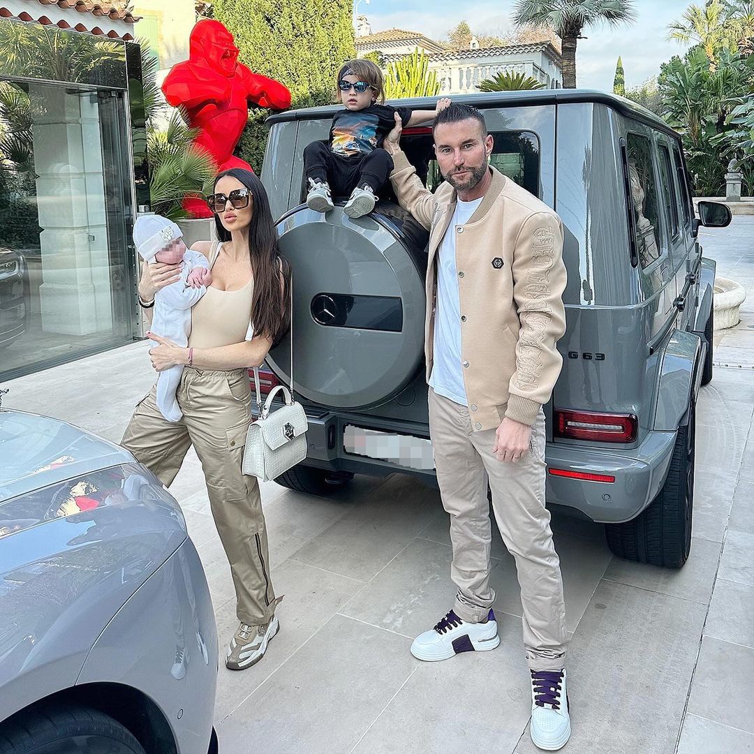 Philipp Plein z rodziną