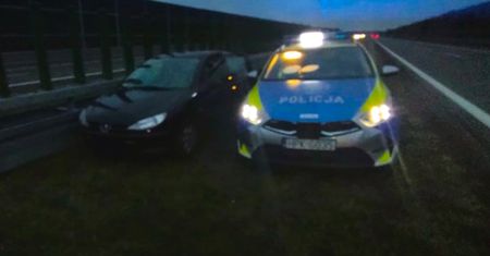 87-latek jechał A4 pod prąd. Jego tłumaczenie zdziwiło policjantów