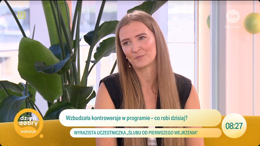 Iga Śmiechowicz w "Dzień dobry TVN"