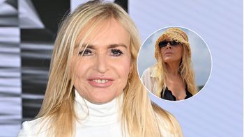 70-letnia Monika Olejnik wystroiła się na plażę. Bez oporów eksponuje dekolt [ZDJĘCIE]