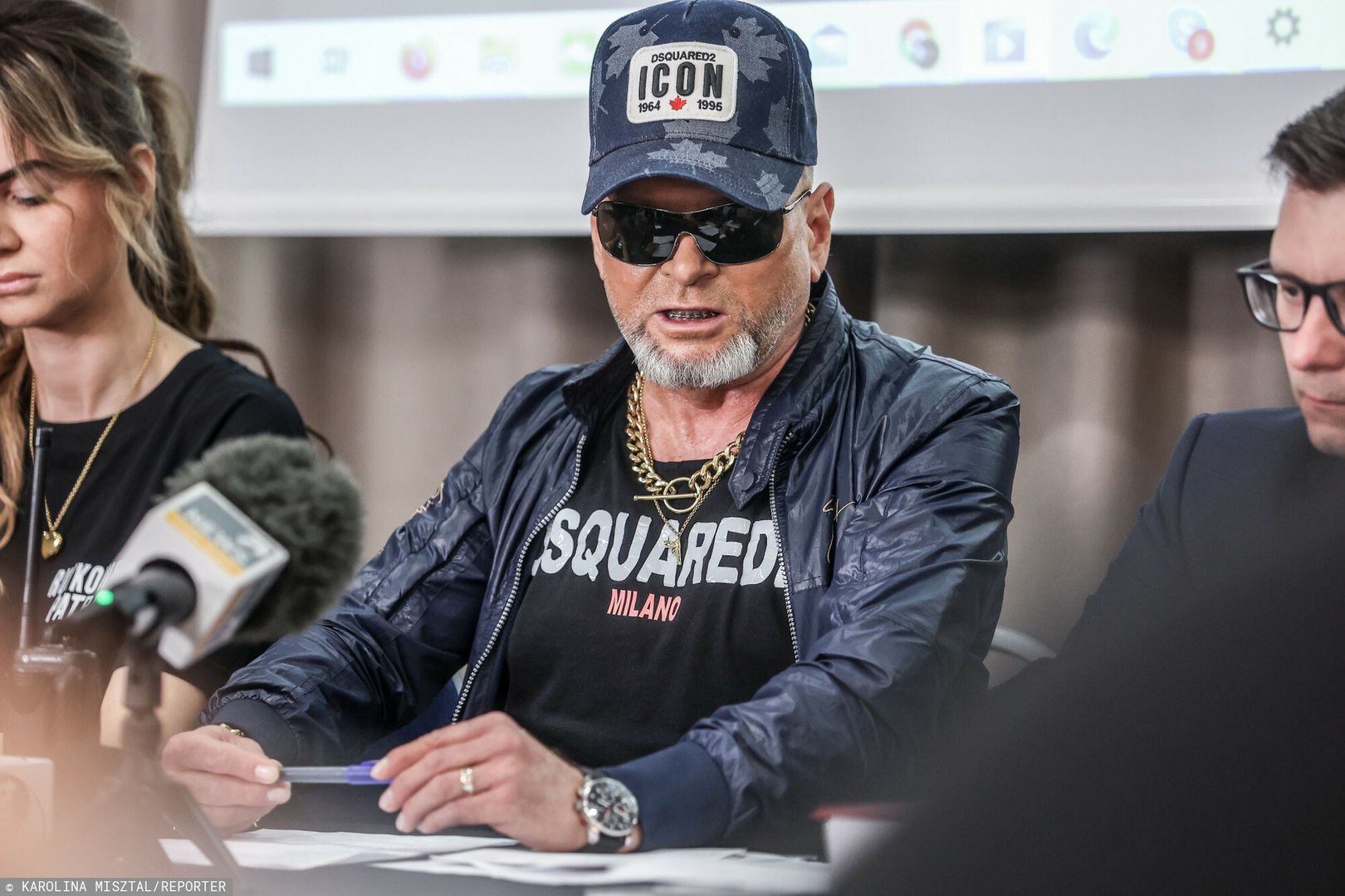 Krzysztof Rutkowski z nową fryzurą