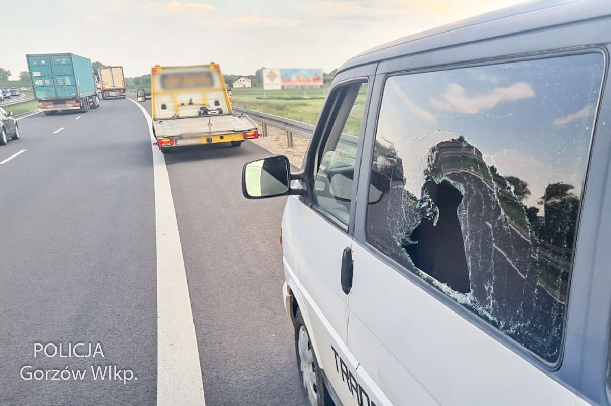 Lubuskie. Zajechał drogę i wybił szybę. Sprawa trafi do sądu