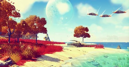No Man's Sky - tak wygląda eksploracja (18 trylionów) planet