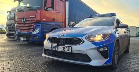 Prowadził 40-tonową ciężarówkę. Mógł doprowadzić do wielkiej tragedii