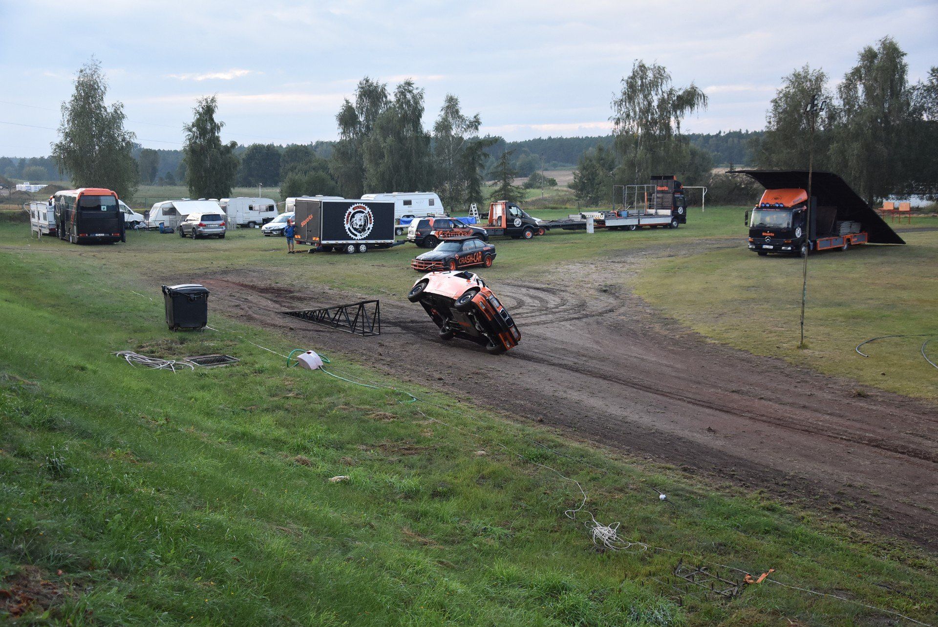 Flott Cascaders Team - motorodeo w Mieścisku
