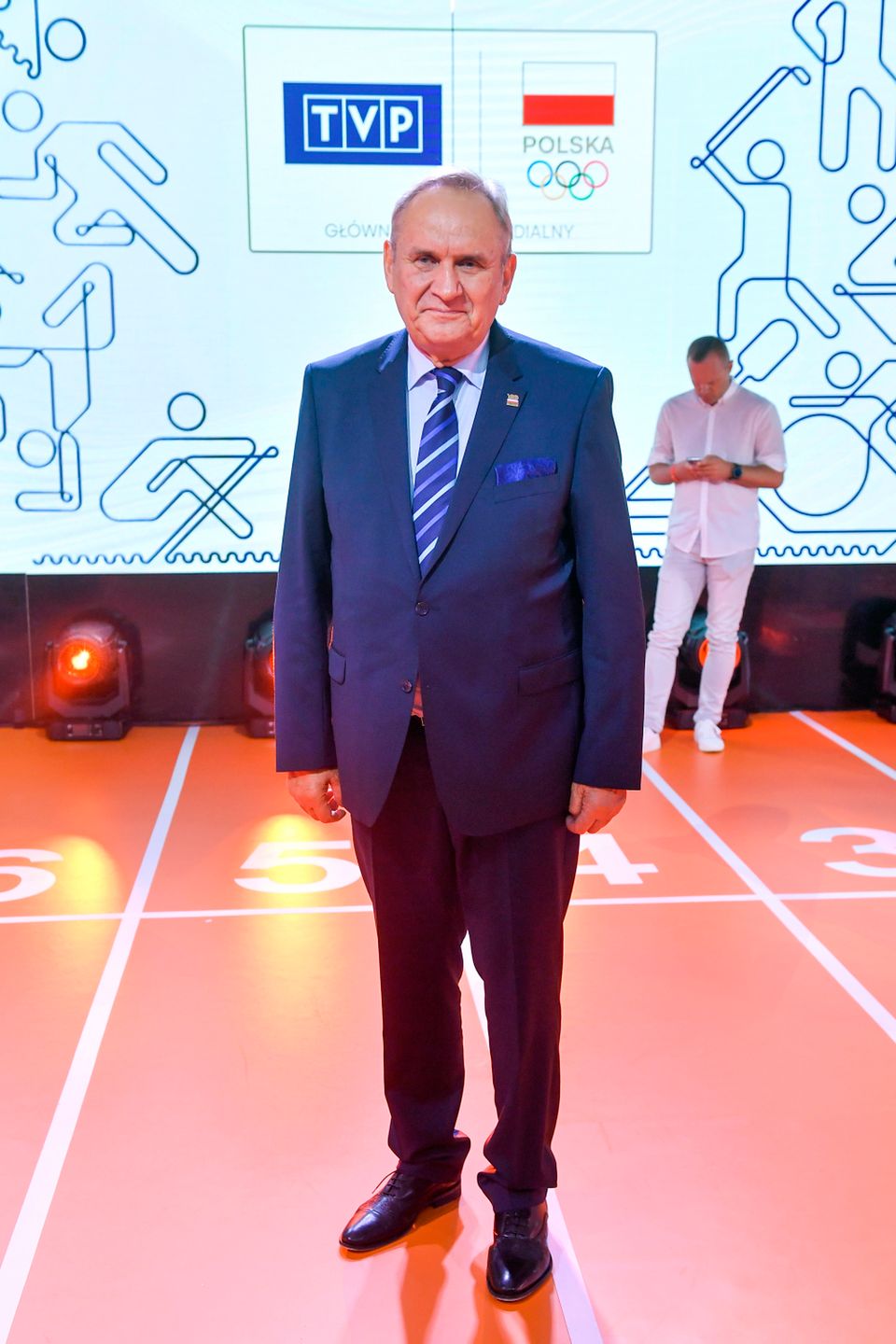 Andrzej Kraśnicki - Igrzyska Olimpijskie w Tokio na antenach TVP - konferencja prasowa