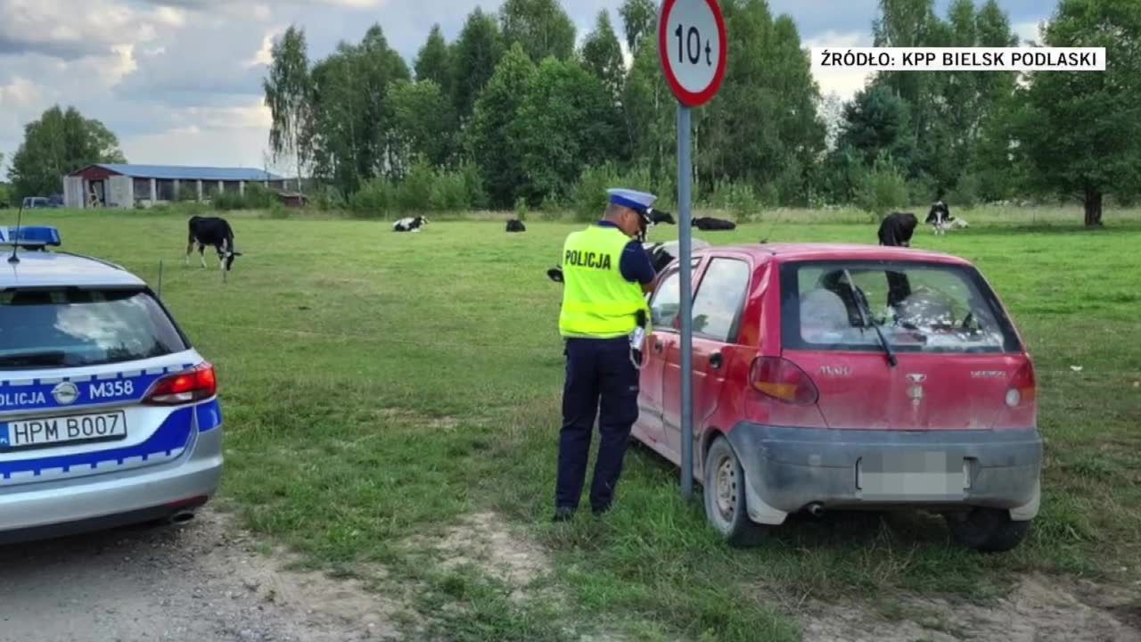 11-latek uciekał przed policją na Podlasiu