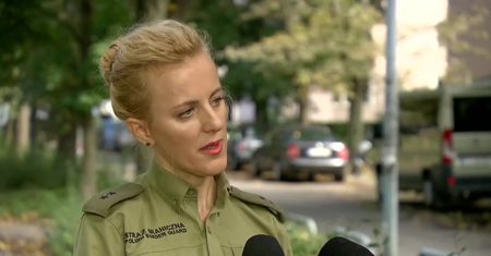 Rzeczniczka Straży Granicznej o migrantach z Michałowa.