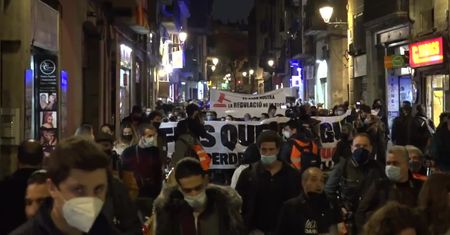 Nie ustają protesty po zatrzymaniu katalońskiego rapera.