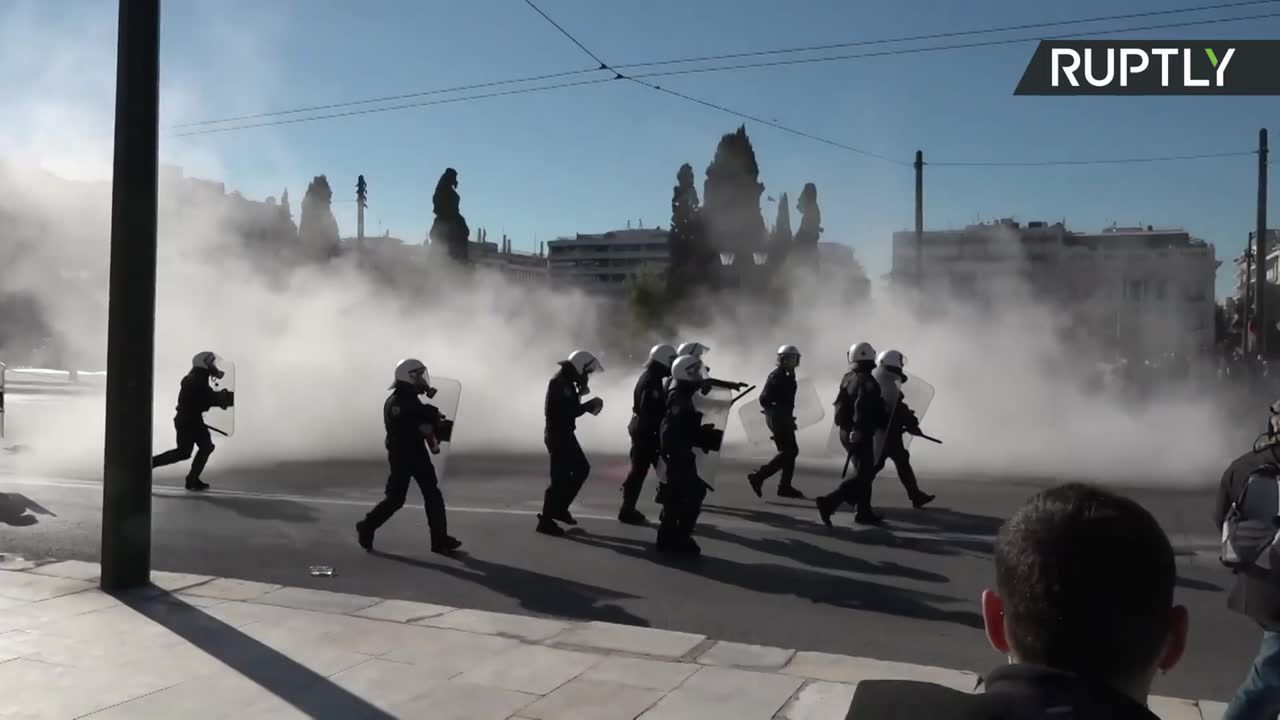 Protesty studentów w Grecji. Sprzeciwiają się obecności policji na uczelniach