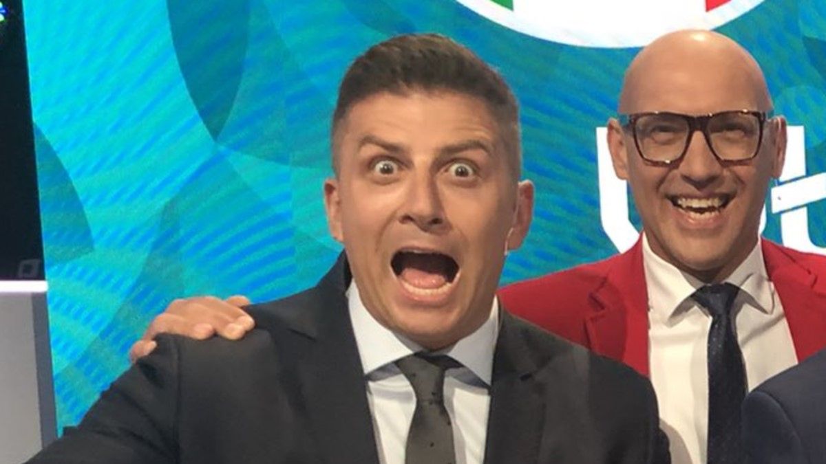 Twitter / aonyszko / Na zdjęciu: Mateusz Borek i Arkadiusz Onyszko