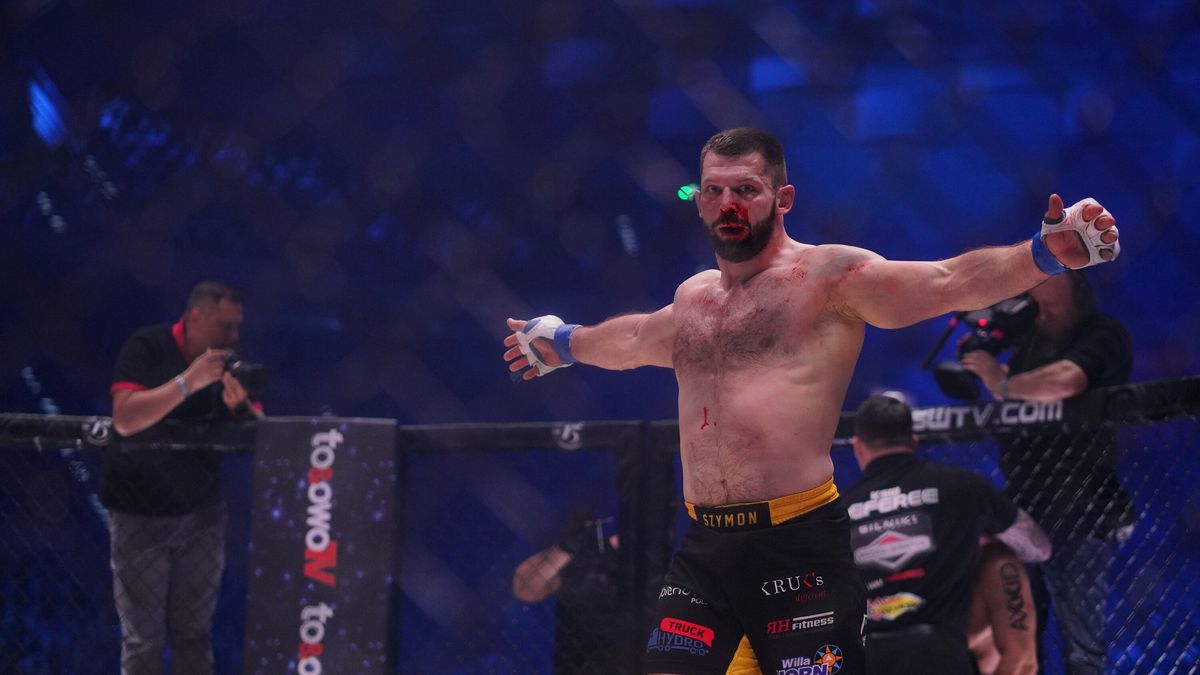 Materiały prasowe / KSW MMA / Na zdjęciu: Szymon Kołecki