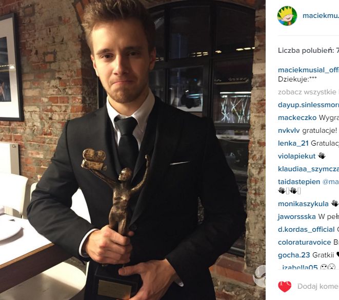 Maciej Musiał zagra Adama Mickiewicza?