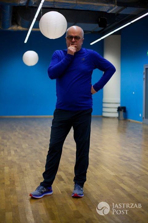 Tomasz Zimoch na treningu do Tańca z gwiazdami 7