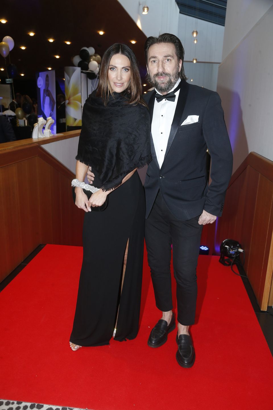Karolina Woźniak, Tomasz Iwan - gala Mrs. Poland International (fot. AKPA)