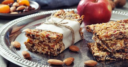 Batoniki muesli bez polewy (miękkie)