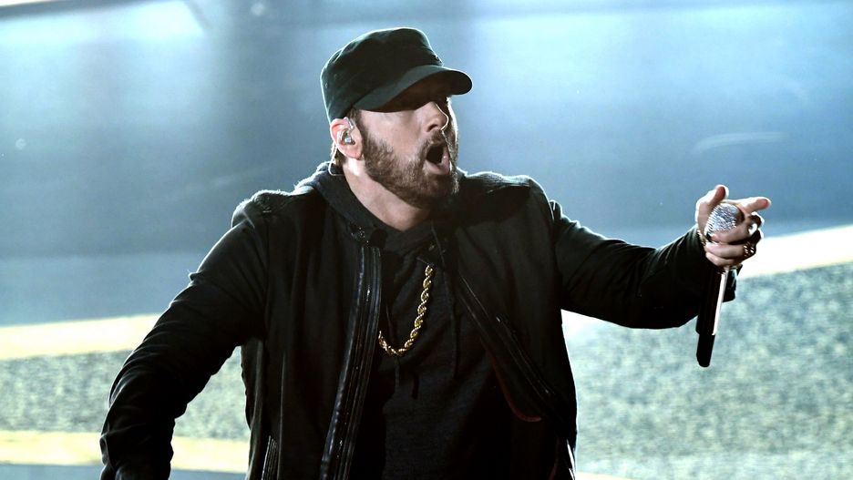 Eminem na oscarowej scenie.