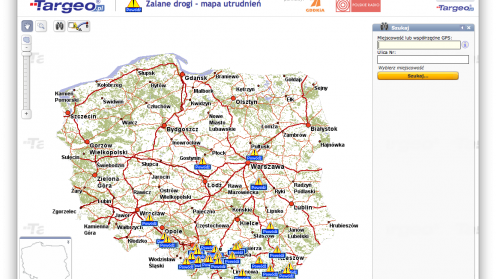Powódź: sprawdź nieprzejezdne drogi w internecie 1