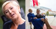 Dumny Duda nosi żonę na rękach. SŁODKI CIĘŻAR? (FOTO)