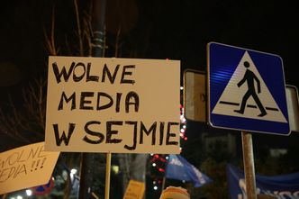 KOD: Protest przed Sejmem ws. dostępu do informacji